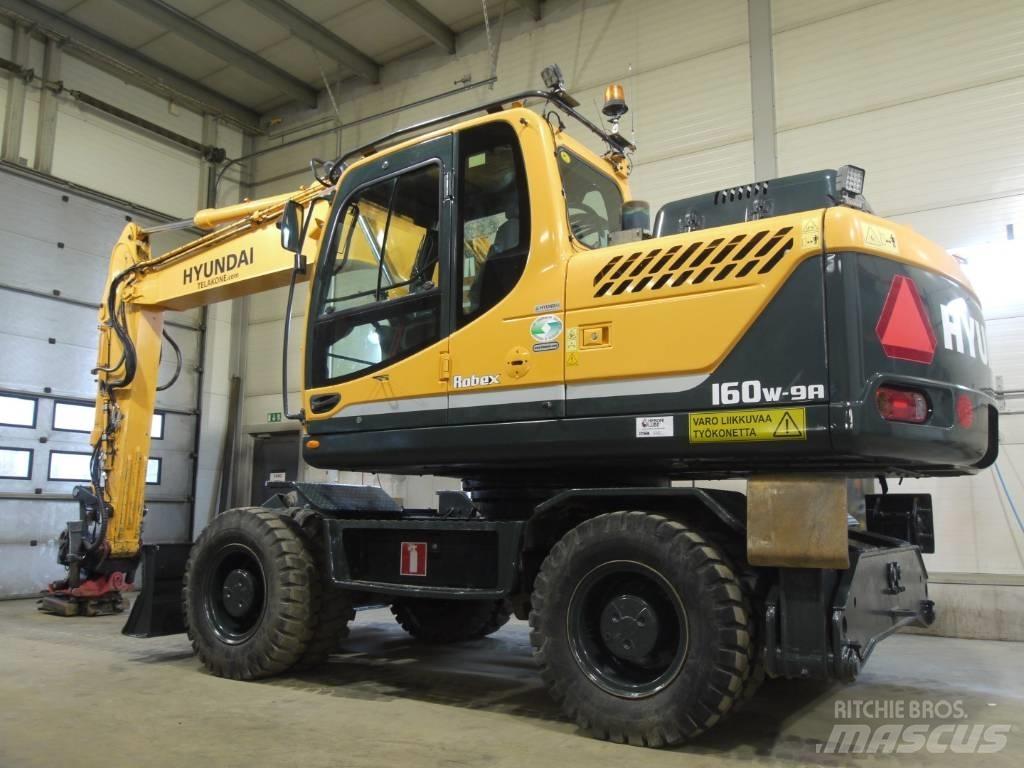 Hyundai R 160 W-9A Bageri na kotačima