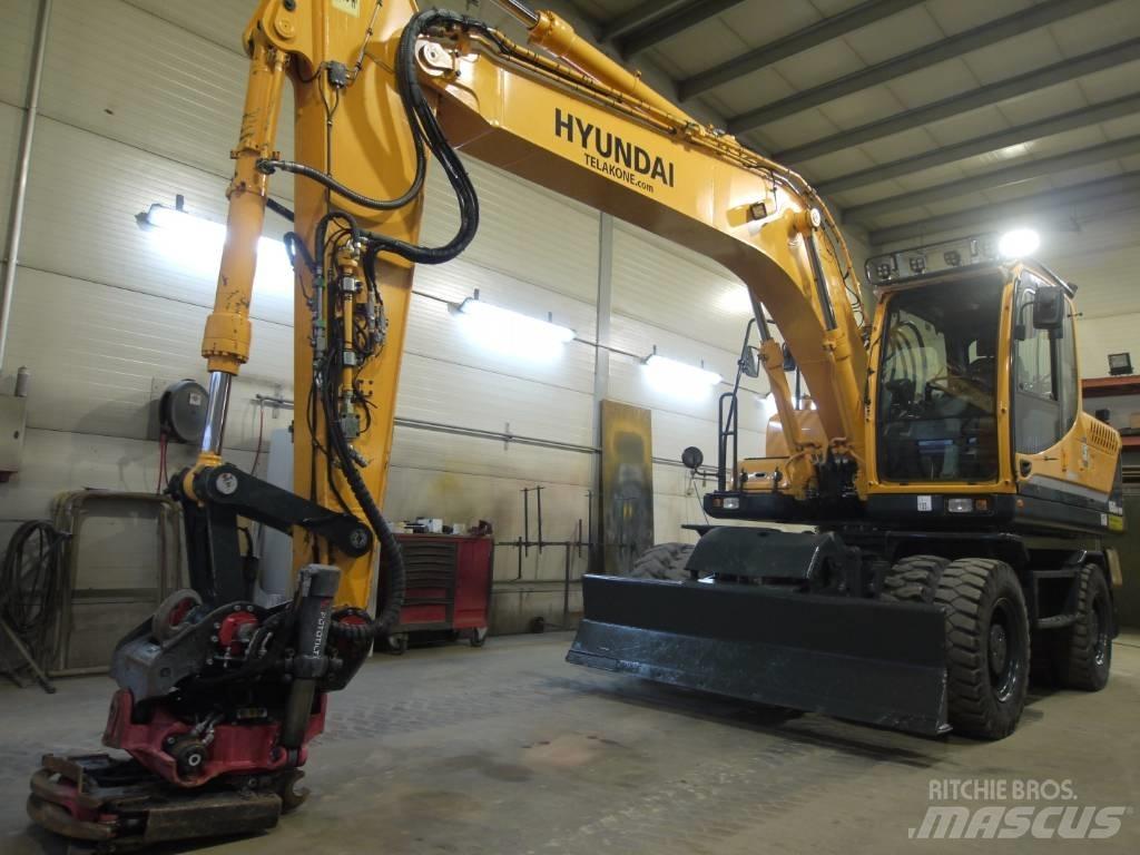 Hyundai R 160 W-9A Bageri na kotačima