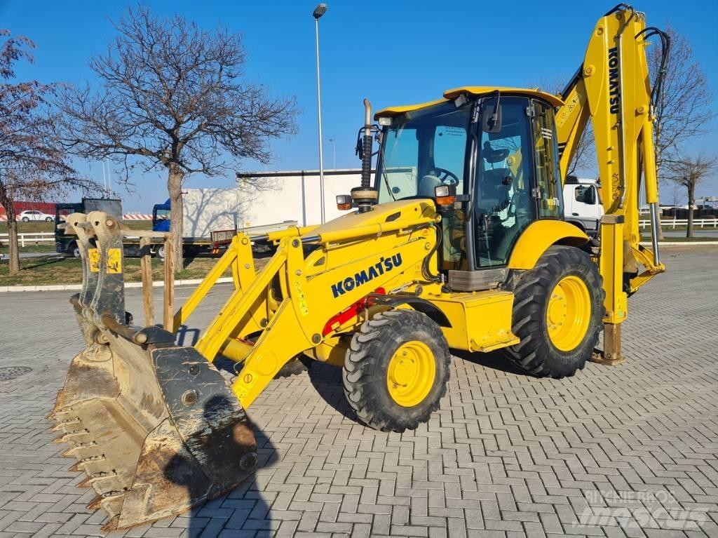 Komatsu WB 97R-5E0 Utovarni rovokopači