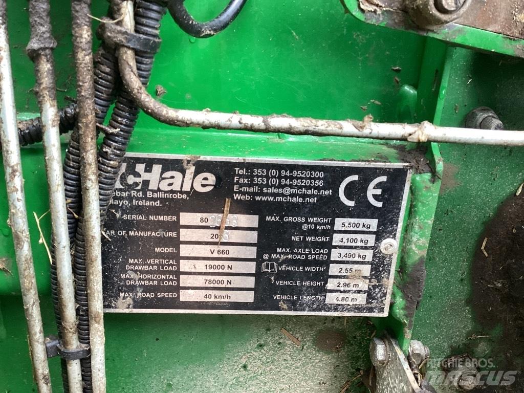 McHale V 660 Rolo balirke
