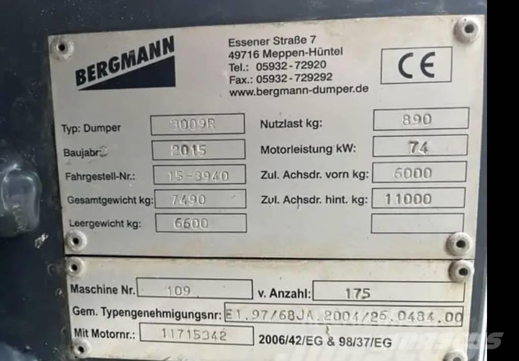 Bergmann Dumper Zglobni demperi