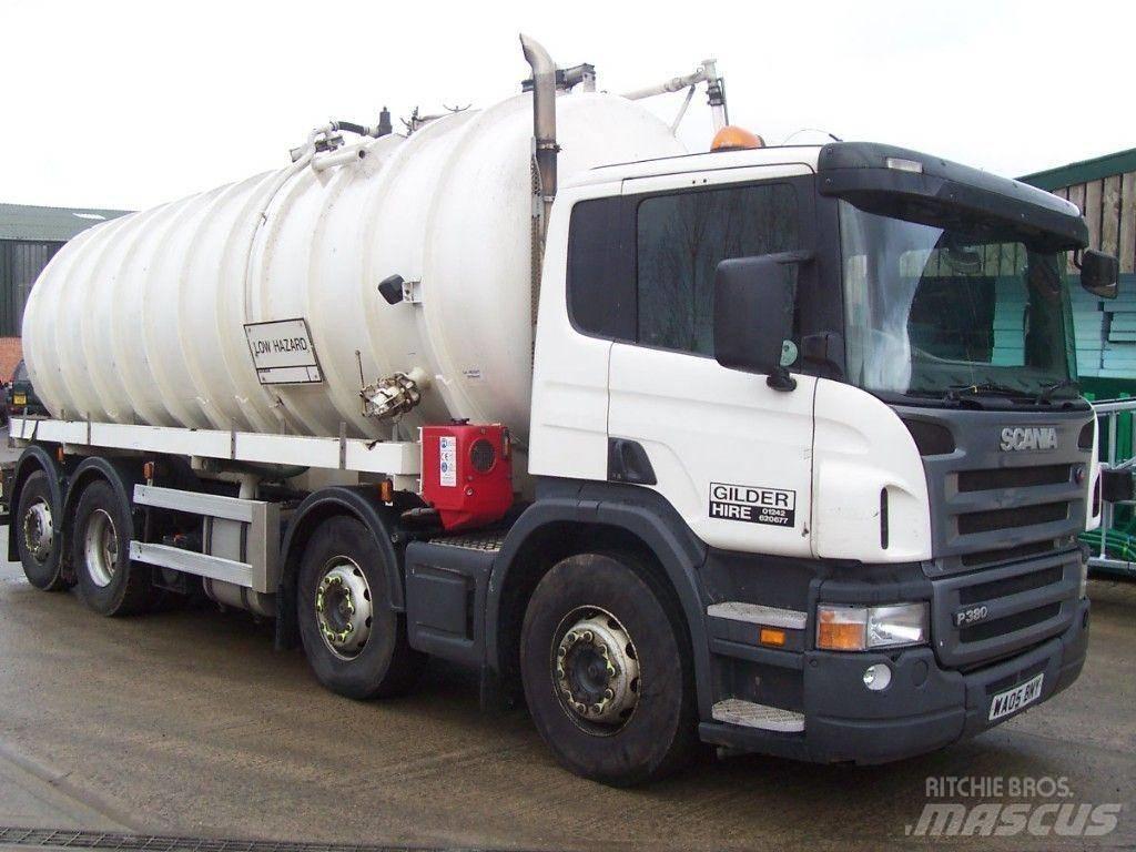Scania P 380 Kombiji / vakuumski kamioni