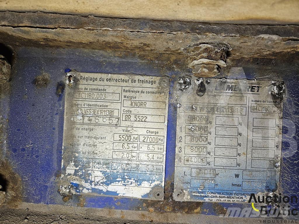 Lamberet YS-2P5 Poluprikolice sa ceradom