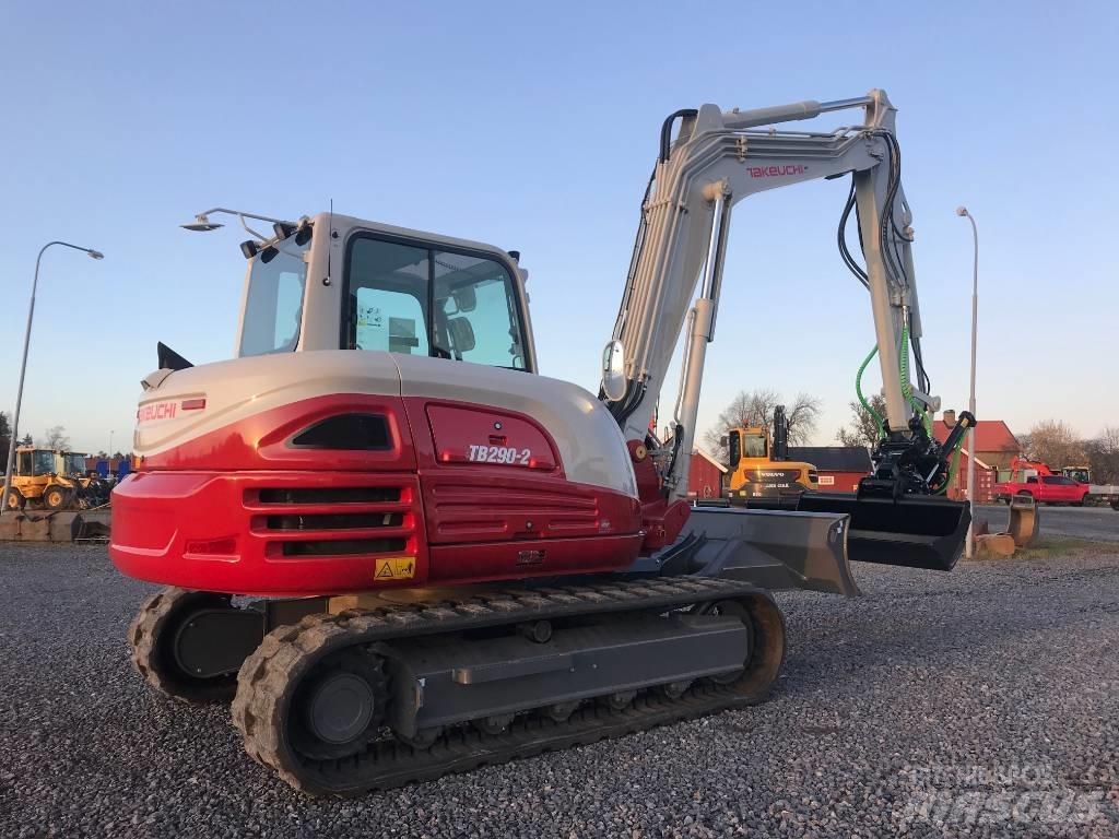 Takeuchi TB290-2 Midi bageri 7t – 12t