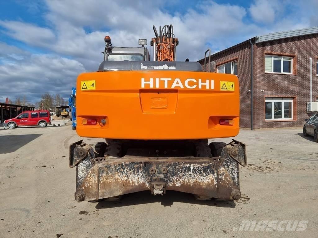 Hitachi ZX 160 W Bageri na kotačima
