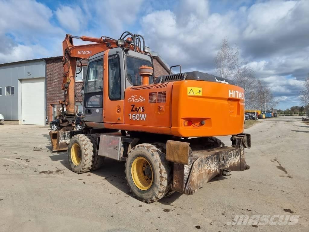 Hitachi ZX 160 W Bageri na kotačima