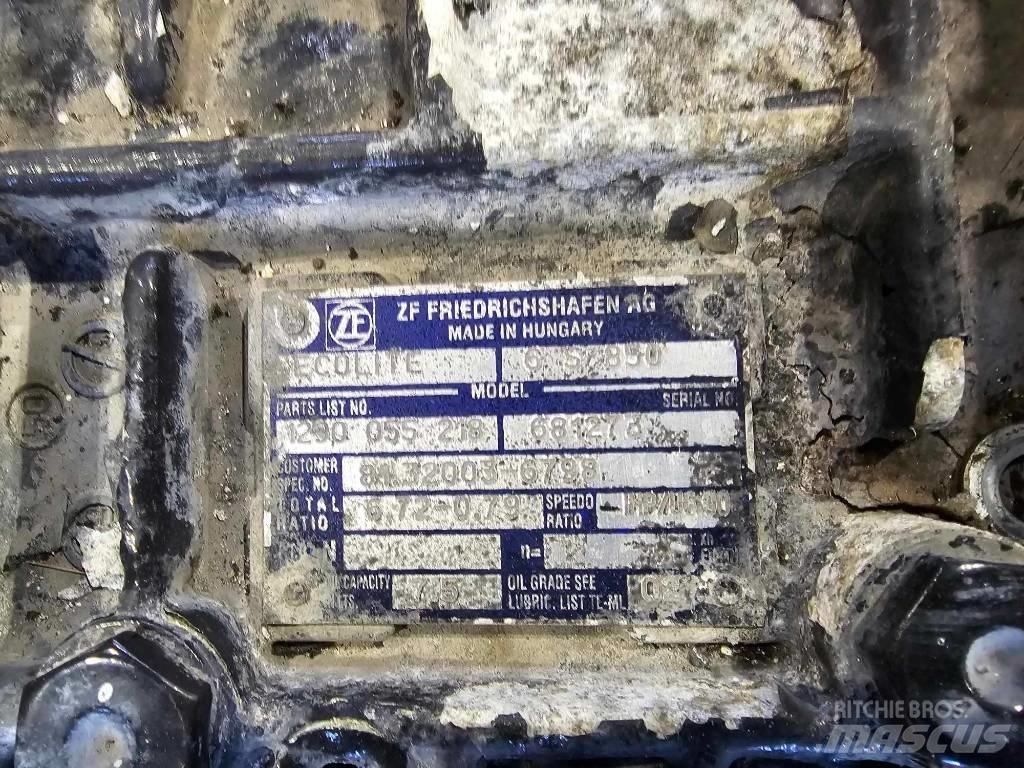 ZF 6S 850 Mjenjači