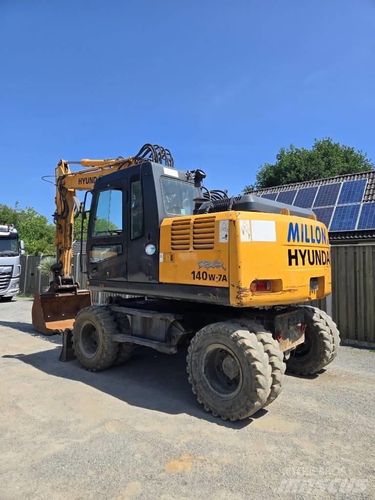 Hyundai Robex 140 W Bageri na kotačima