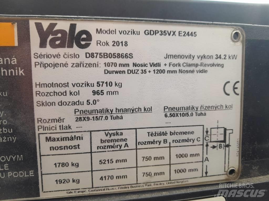Yale GDP35VX Dizelski viličari