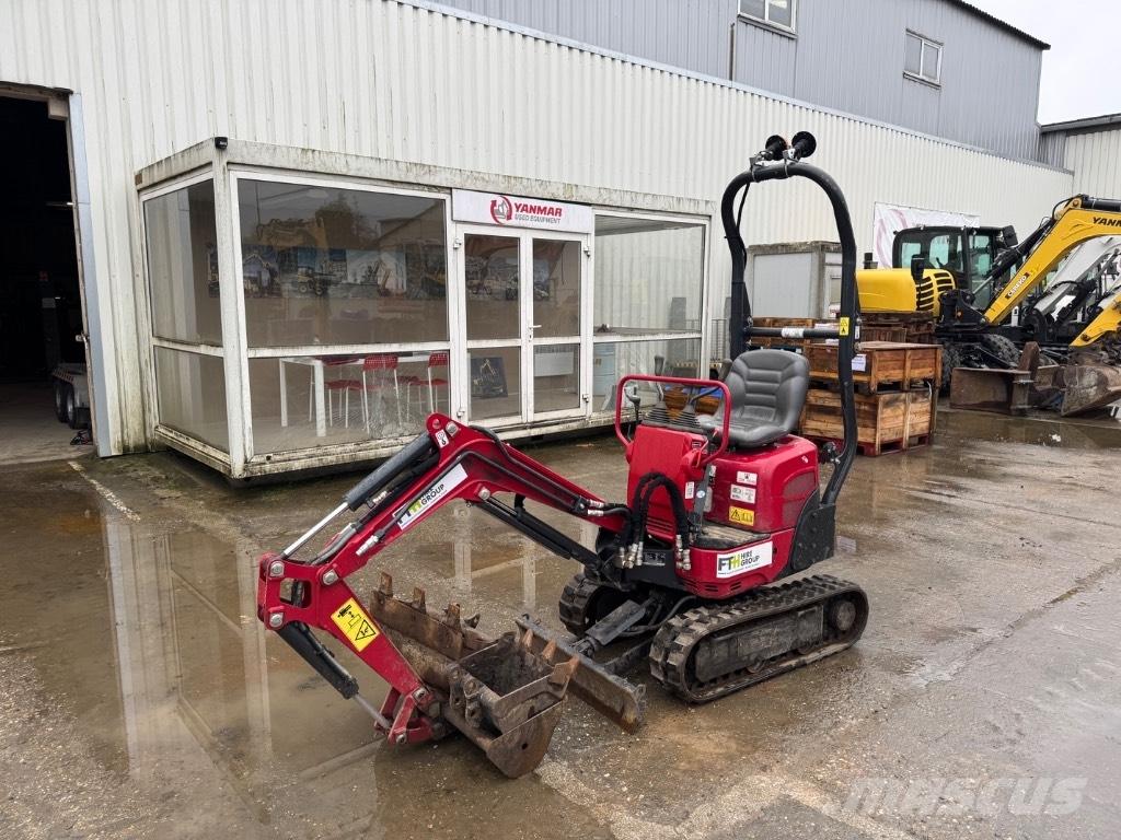 Yanmar SV08 (1F285) Mini bageri <7t