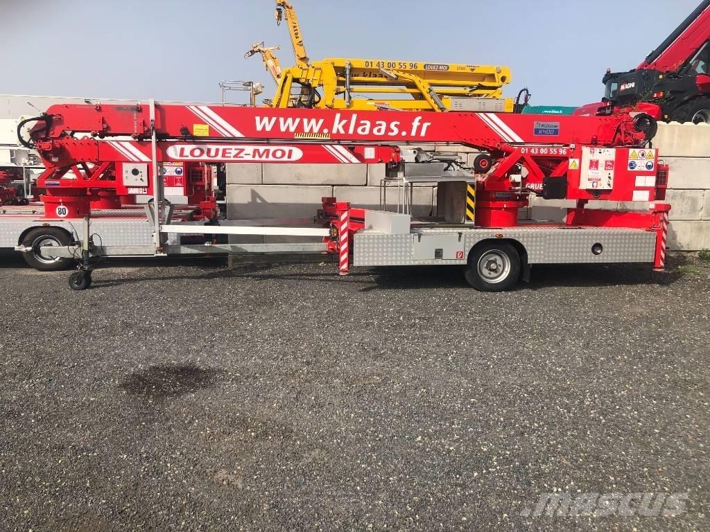 Klaas K400 Rabljene dizalice za težak teren