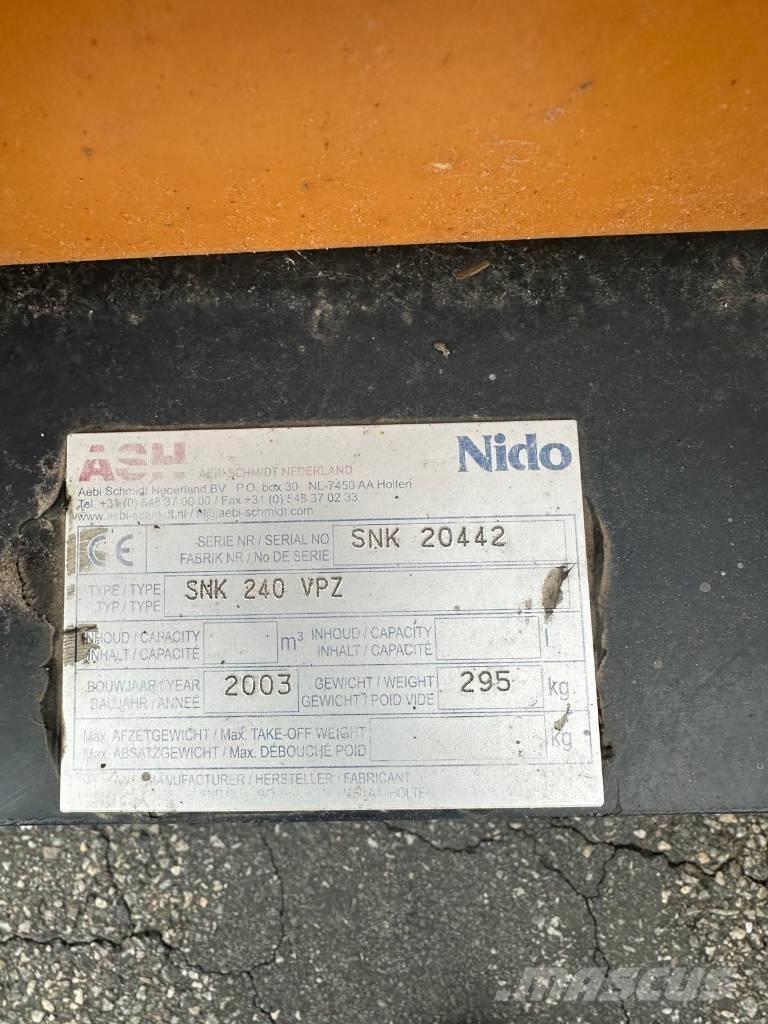 Nido SNK 240 VPZ Sniježne daske i  plugovi