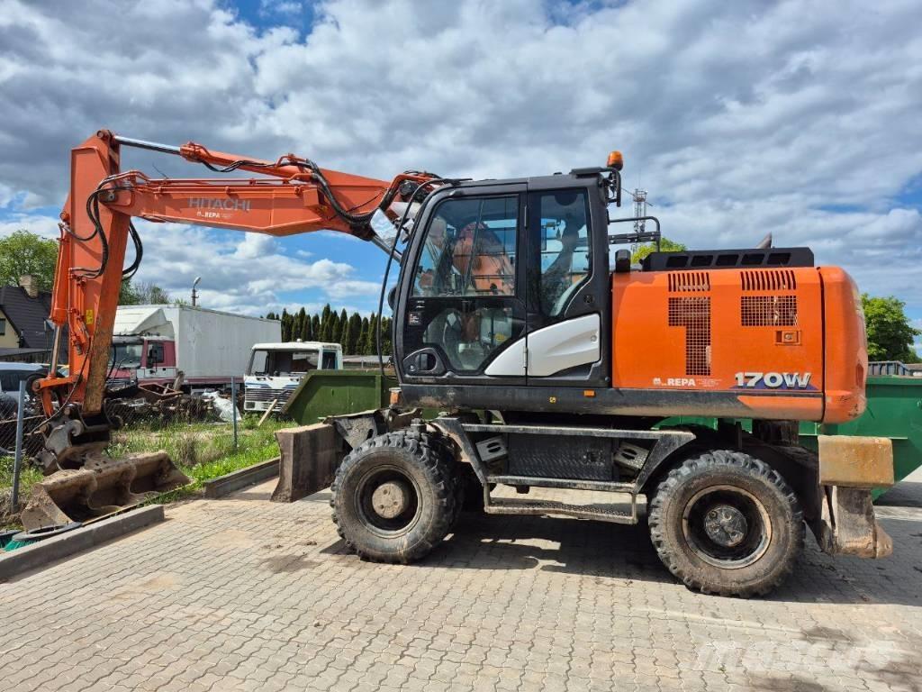 Hitachi ZX 170 W-6 Bageri na kotačima