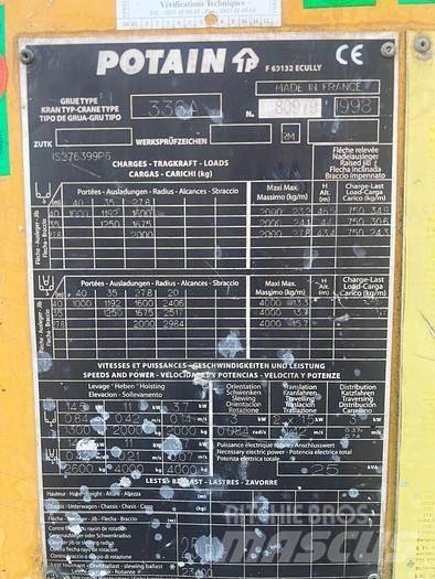 Potain GTMR 336 A Drugi kranovi