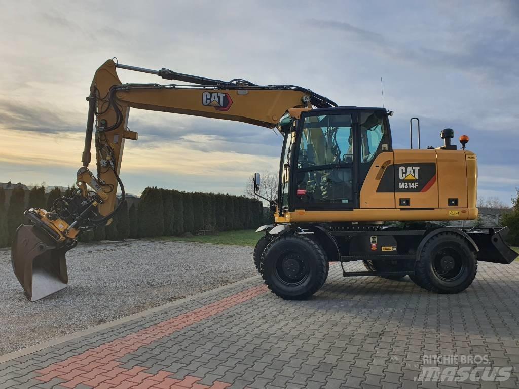 CAT M 314 F Bageri na kotačima