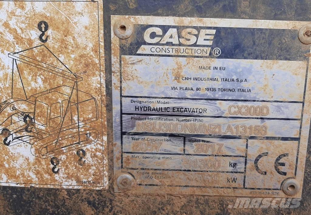 CASE CX 300 D Rukovanje materijalom – ostalo