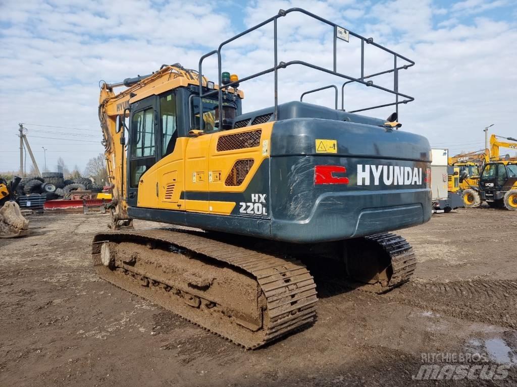 Hyundai HX 220 L Bageri gusjeničari