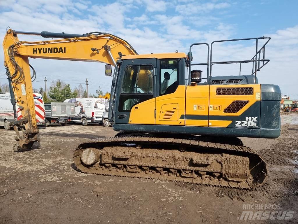 Hyundai HX 220 L Bageri gusjeničari