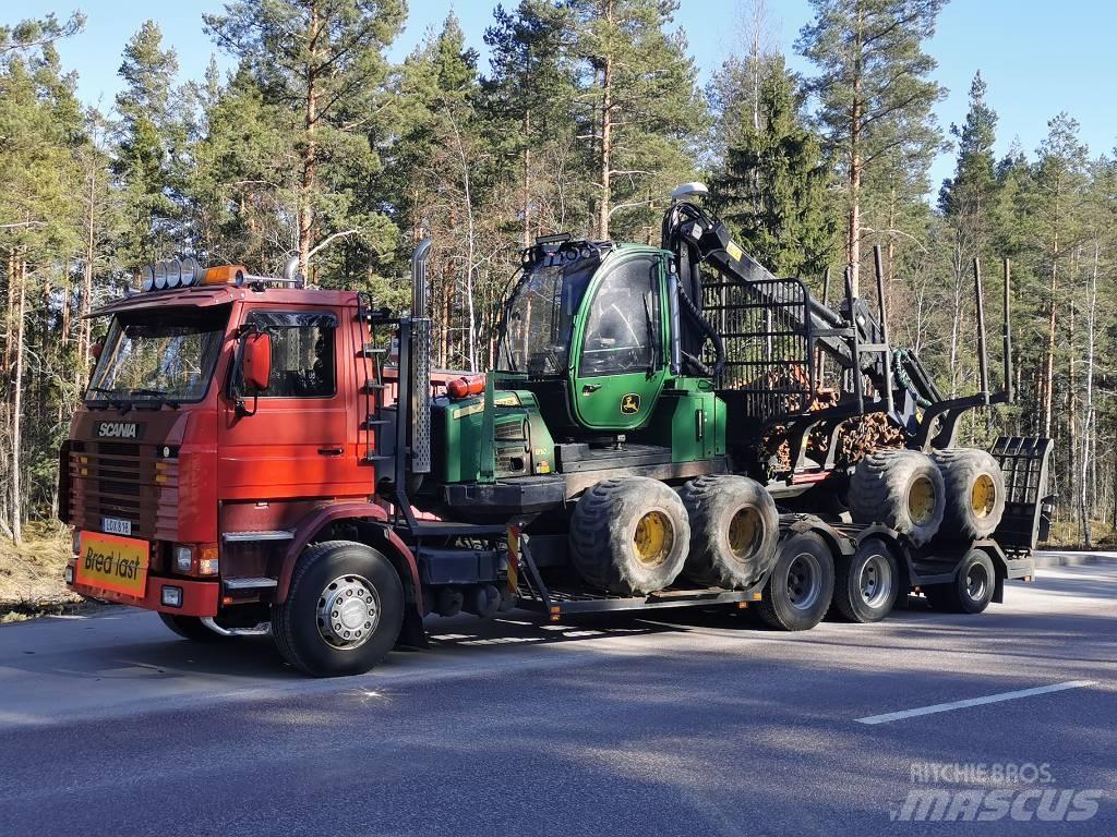 Scania 142/143 Kamioni za prijevoz šumskih strojeva