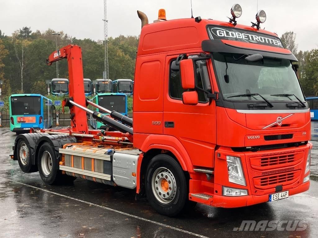 Volvo FM Rol kiper kamioni s kukama za dizanje