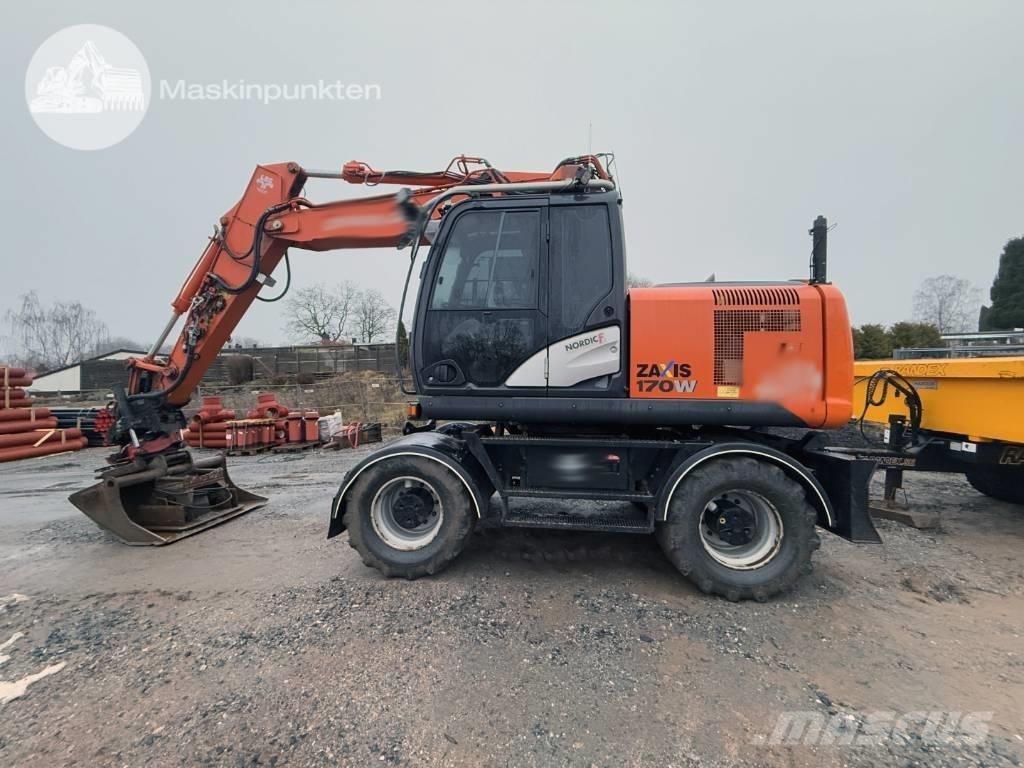 Hitachi ZX 170 W-5 B Bageri na kotačima