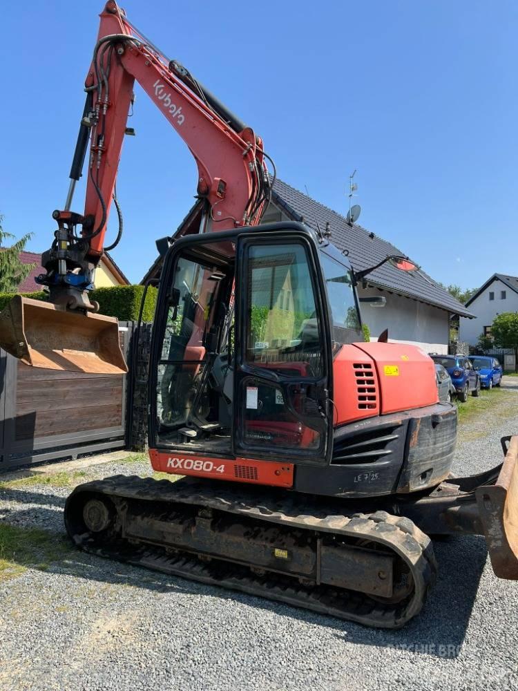 Kubota KX 080-4 Midi bageri 7t – 12t