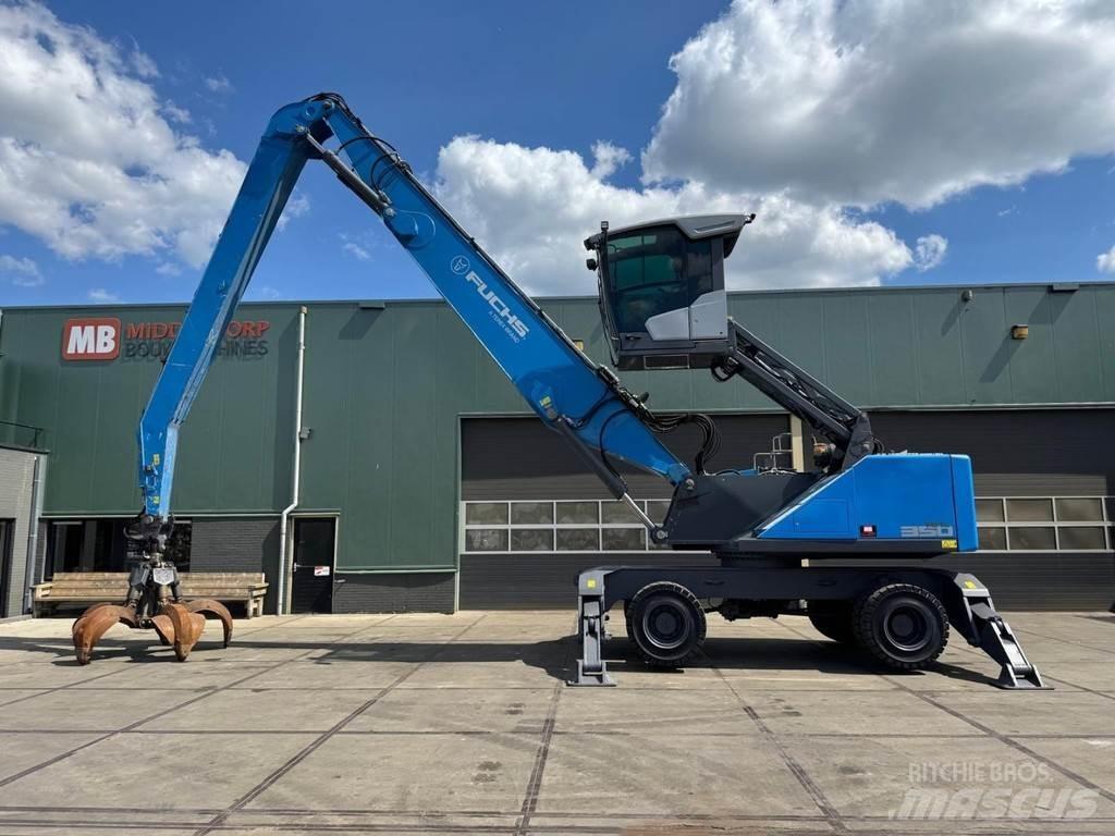 Fuchs MHL 350 F Bageri za manipuliranje materijalom / otpadom