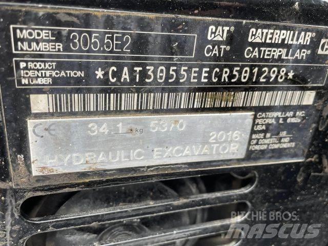 CAT 305,5 E2 Mini bageri <7t