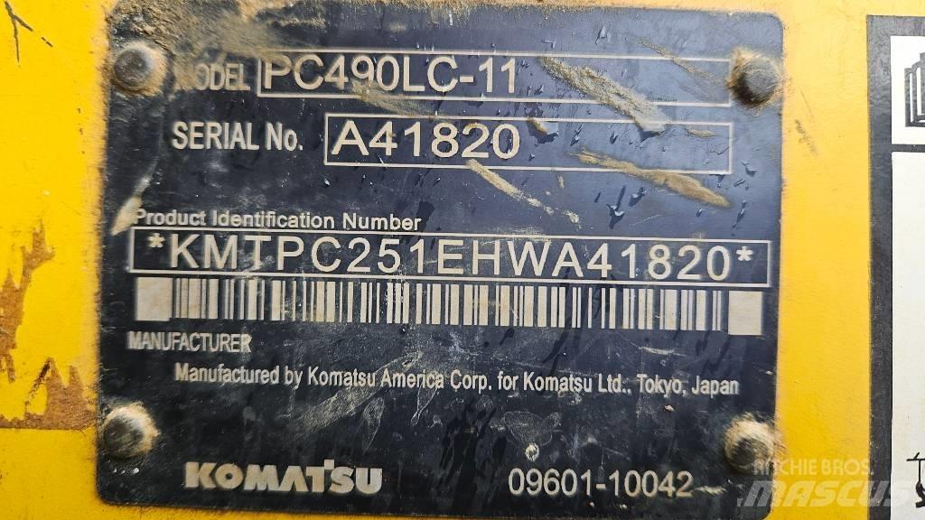 Komatsu PC 490 LC-11 Bageri gusjeničari