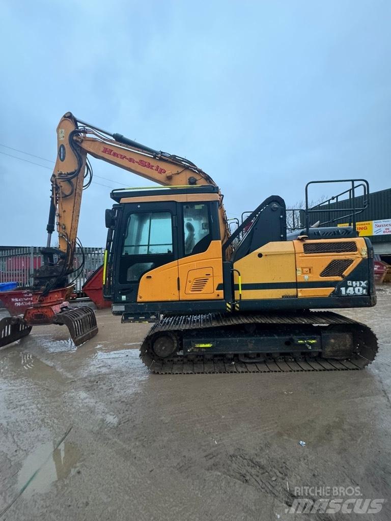 Hyundai HX140L Bageri gusjeničari