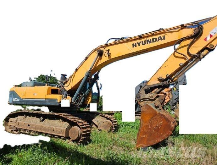 Hyundai Robex 520 LC Bageri gusjeničari
