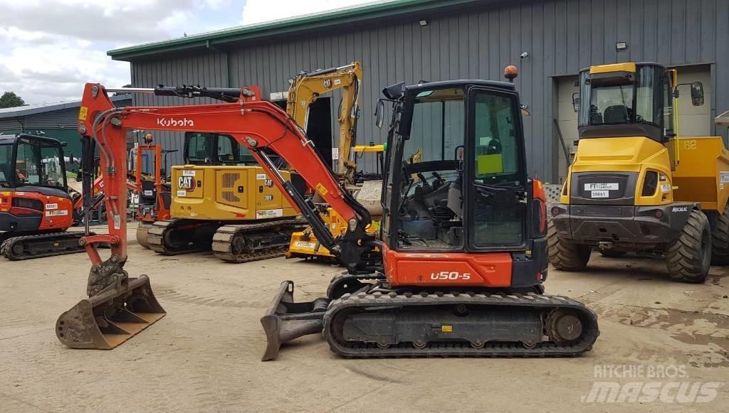 Kubota U50-5 Mini bageri <7t