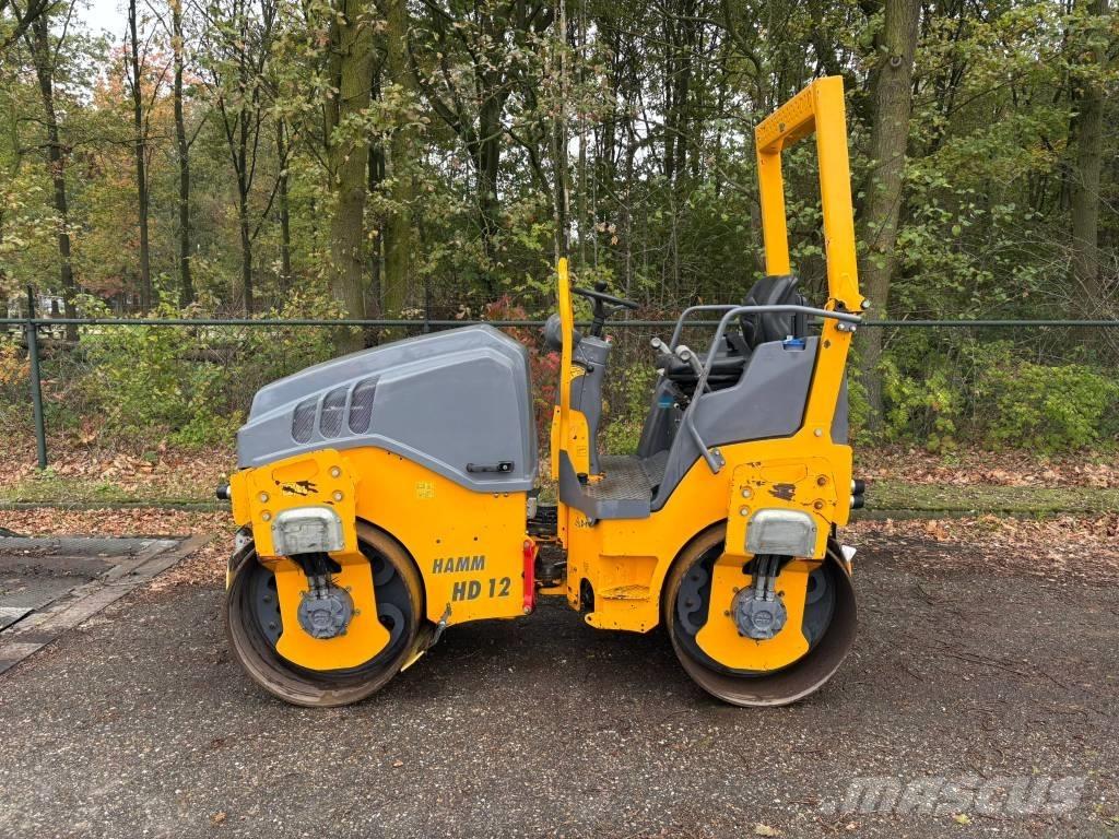 Hamm HD 12 VV Valjci sa dvojnim bubnjem