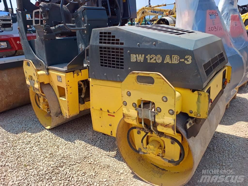Bomag BW 120 AD-3 Valjci sa dvojnim bubnjem