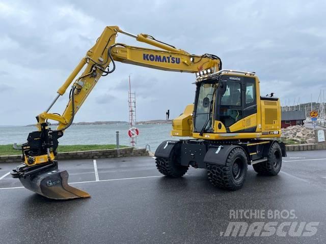 Komatsu PW168-11 Bageri na kotačima