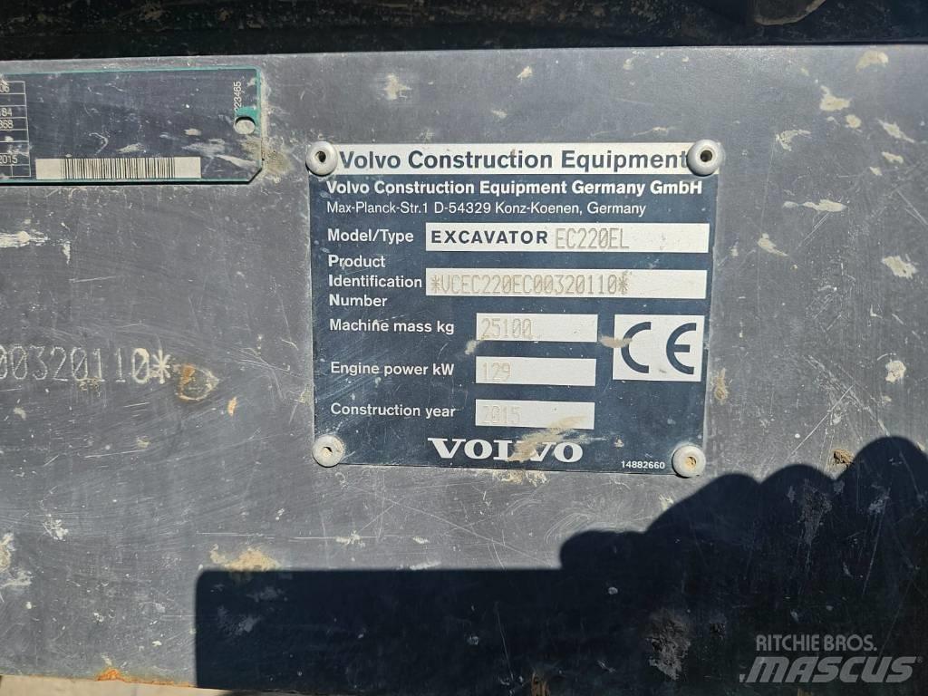 Volvo EC220EL Bageri gusjeničari