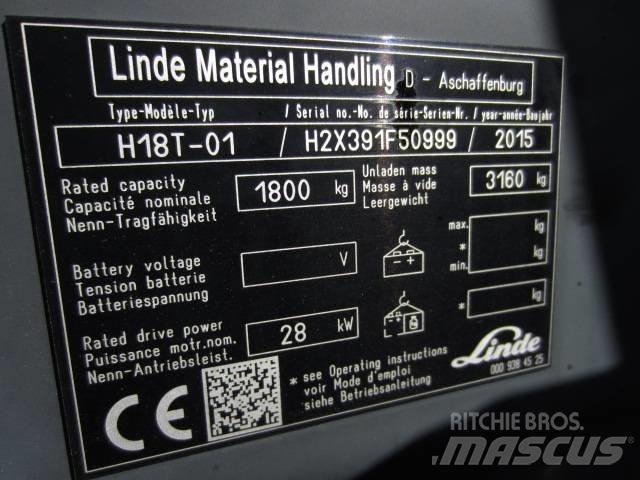Linde H 18 T-03 Plinski viličari