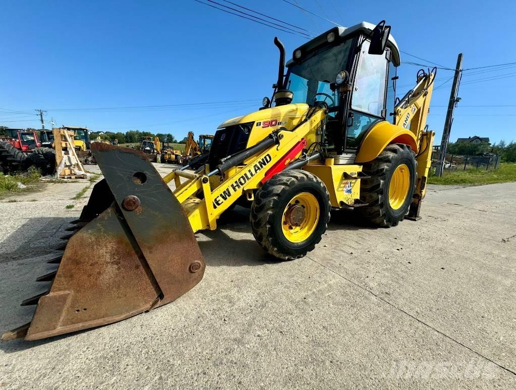 New Holland B 90 B Utovarni rovokopači
