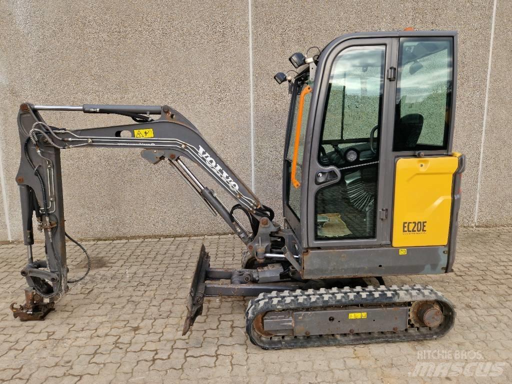 Volvo EC 20 E Mini bageri <7t