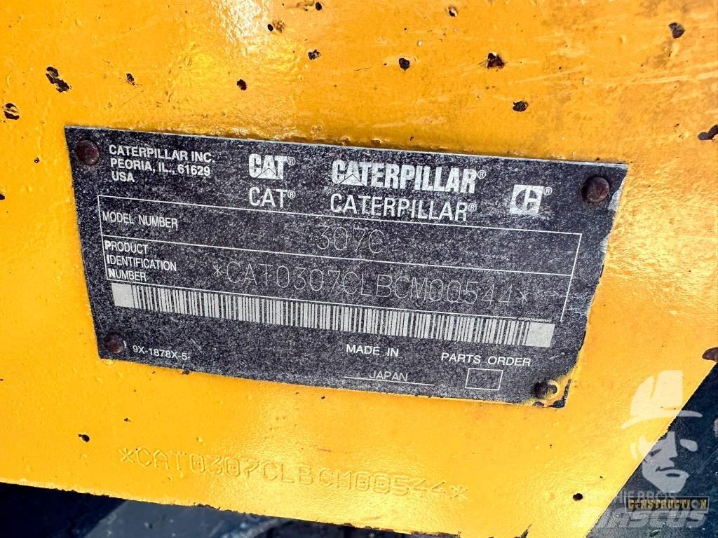 CAT 307 C Bageri gusjeničari