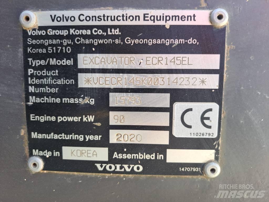 Volvo ECR 145 E Bageri gusjeničari