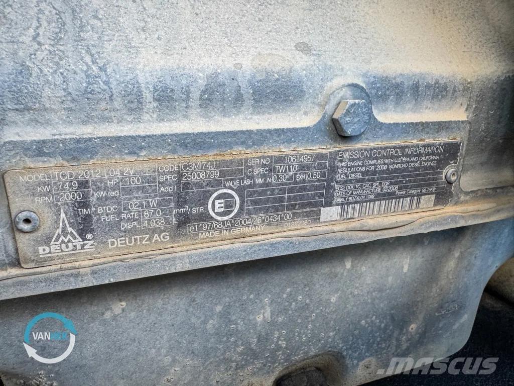 Terex TW110 Midi bageri 7t – 12t