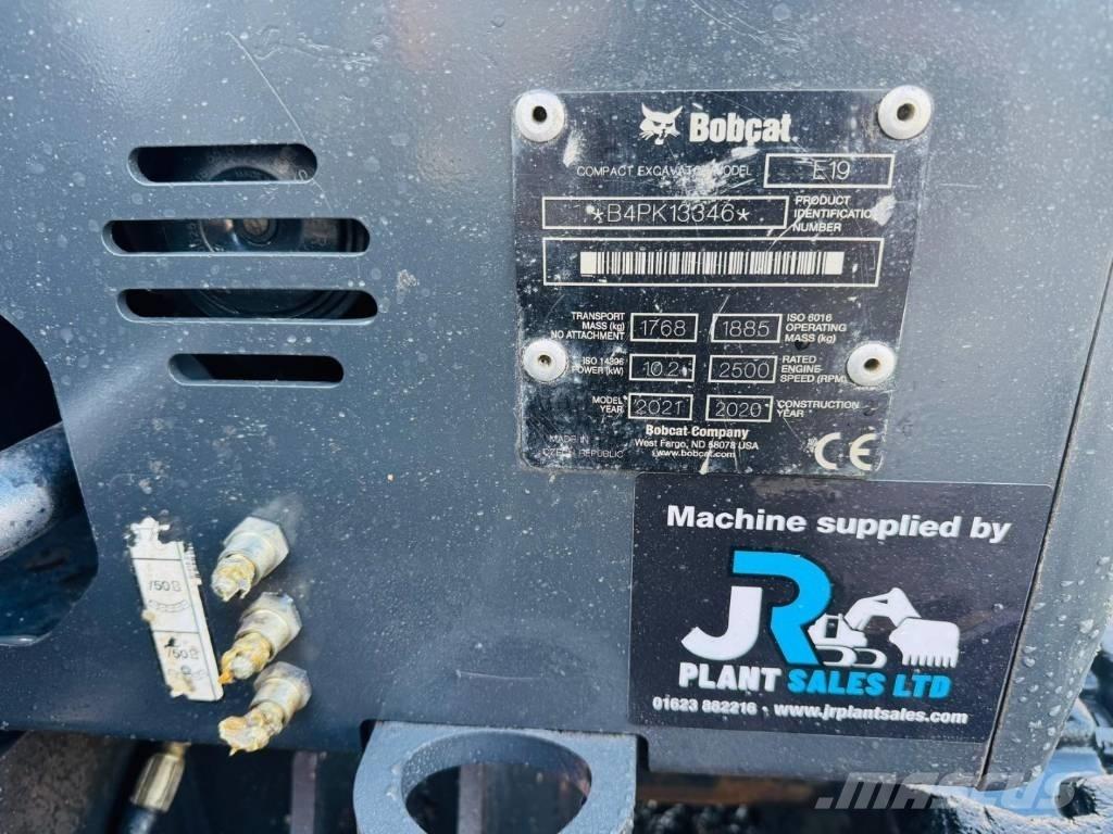 Bobcat E 19 Mini bageri <7t