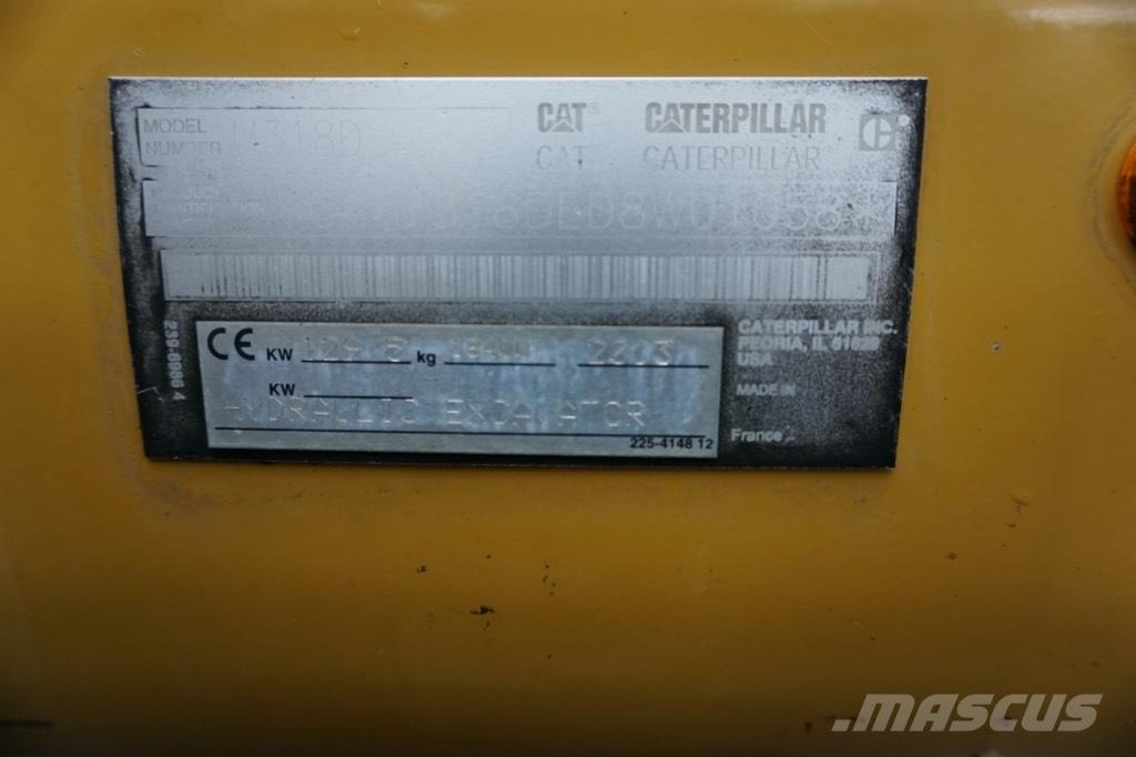 CAT M 318 D Bageri na kotačima