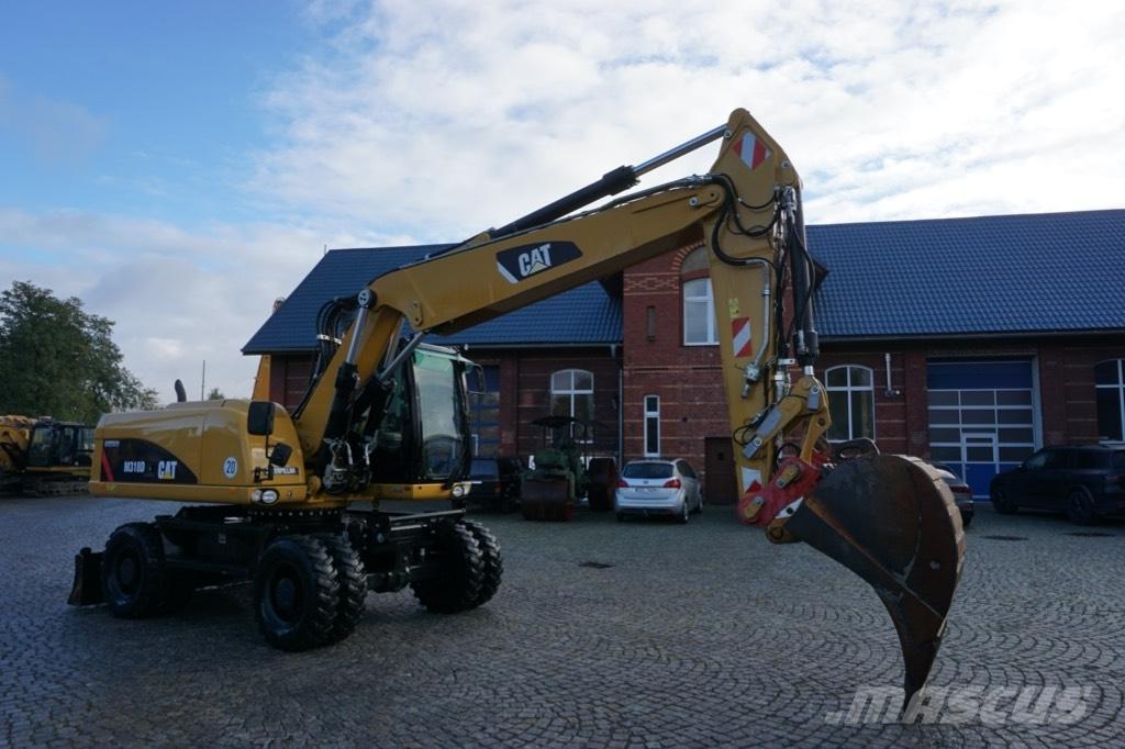 CAT M 318 D Bageri na kotačima