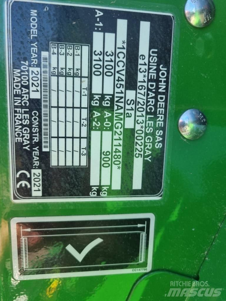 John Deere V451G Rolo balirke