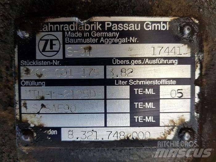  Axles S91 Druge komponente