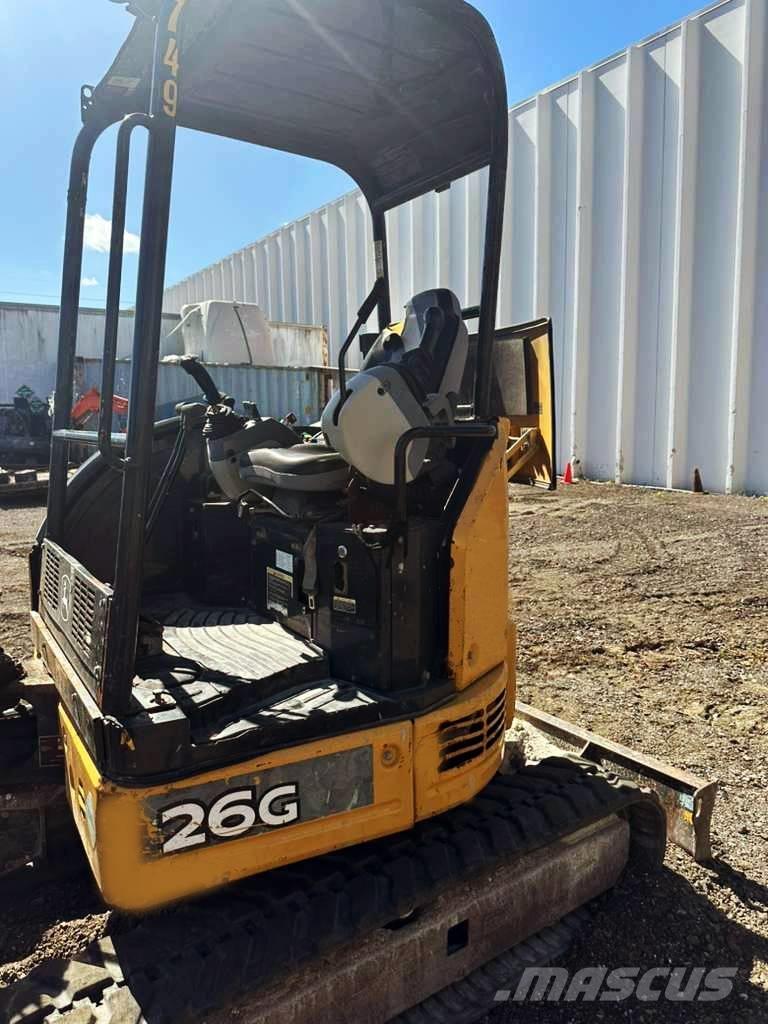 John Deere 26 G Mini bageri <7t