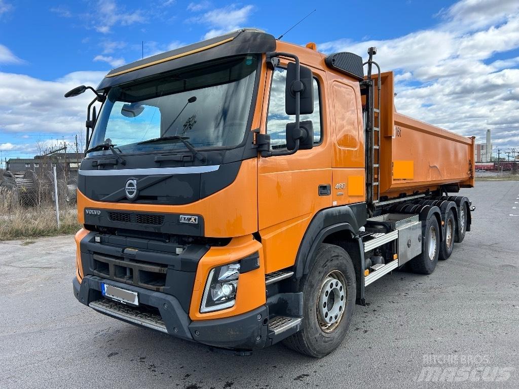 Volvo FMX 460 Rol kiper kamioni s kukama za dizanje