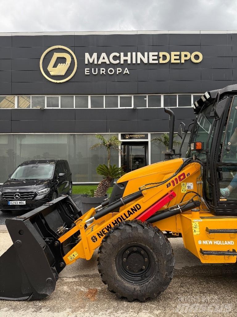 New Holland B 110 B Utovarni rovokopači